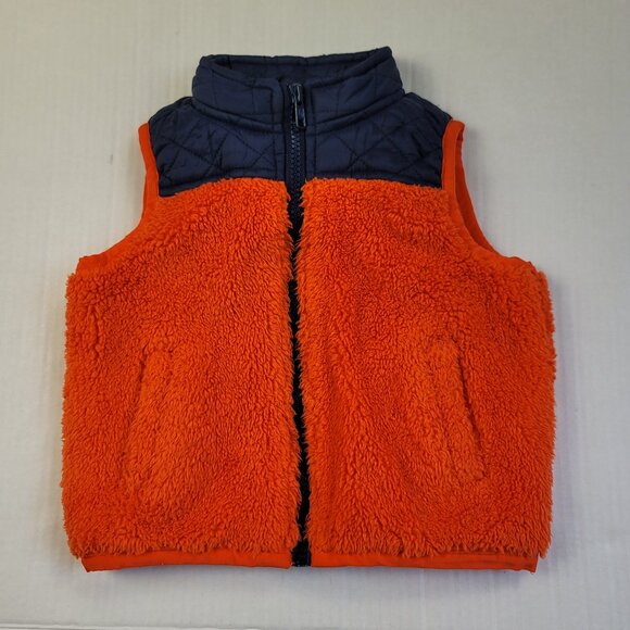 Janie and Jack Boys Fleece Vest Size 18M - Picture 2 of 9